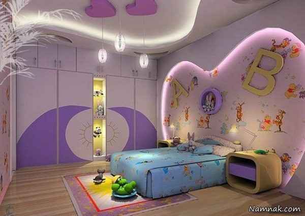 دکوراسیون زیبا و جذاب اتاق کودک